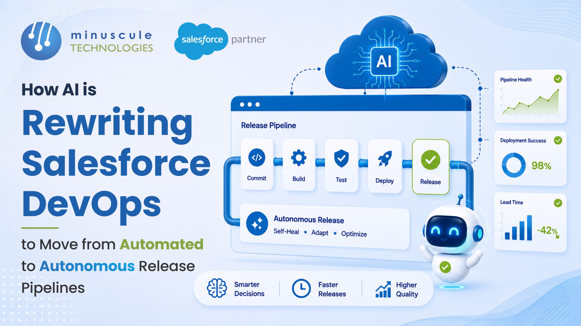 Rewriting Salesforce DevOps to Move from Automated to Autonomous Release Pipelines 