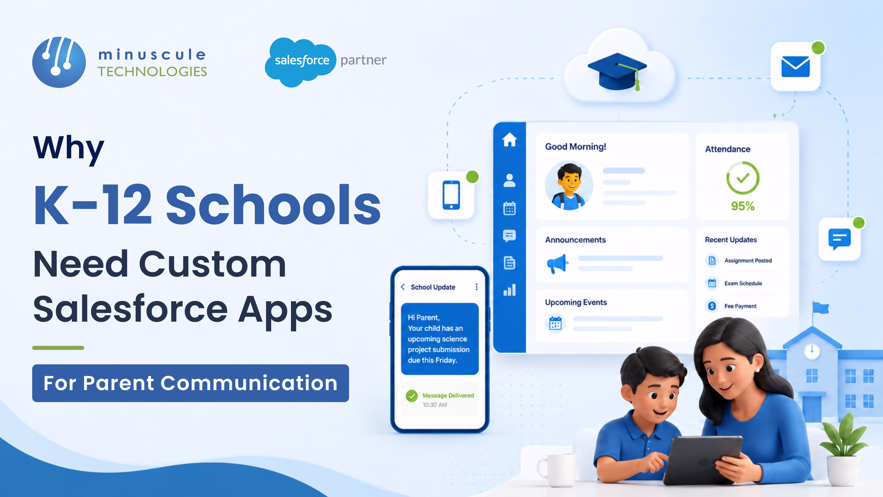 Custom Salesforce Apps Parent Communication K12