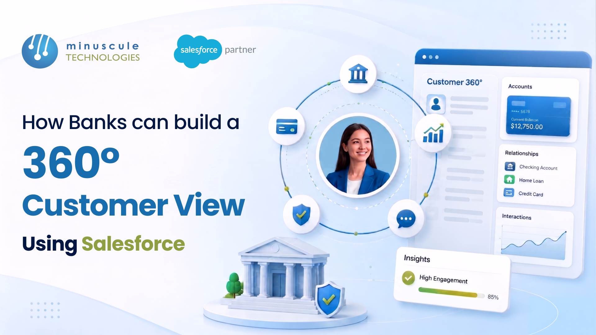 Banks Can Build a 360° Customer View Using Salesforce 