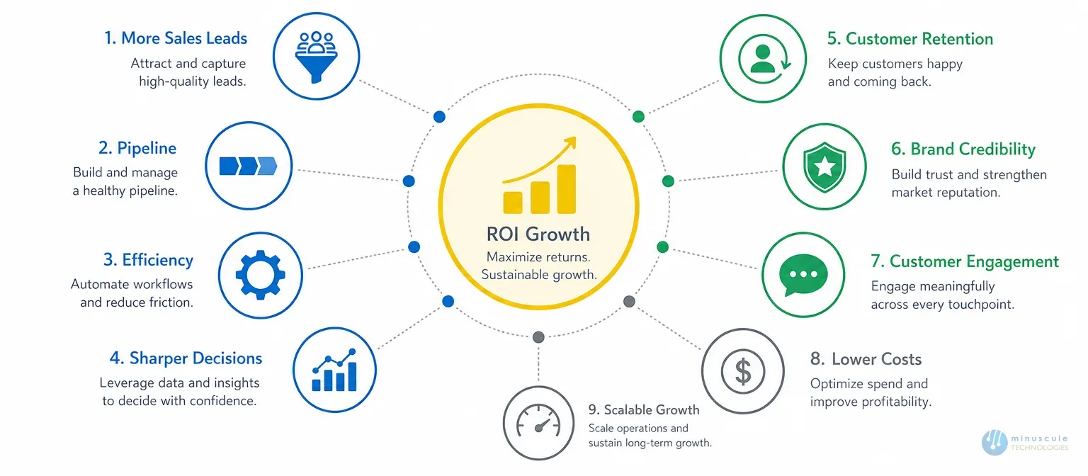Eight Salesforce CRM levers that drive ROI