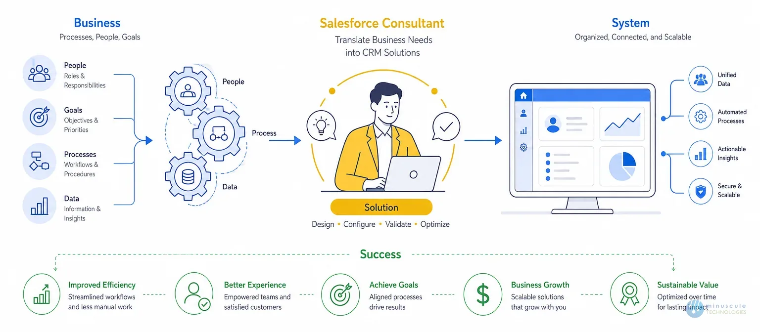 What is a Salesforce consultant | Minuscule
