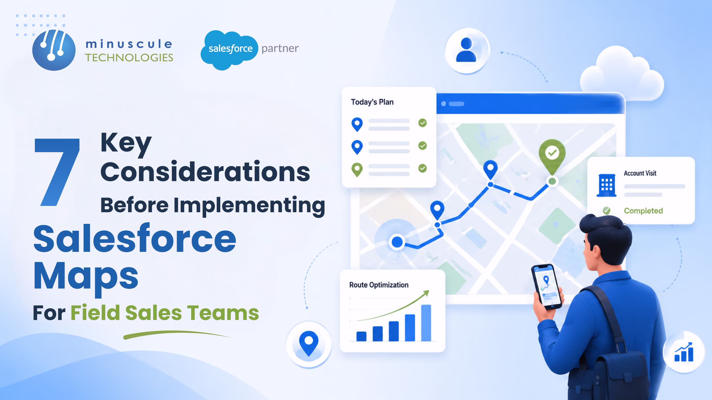 Key Considerations Before Implementing Salesforce Maps for Field Sales Teams