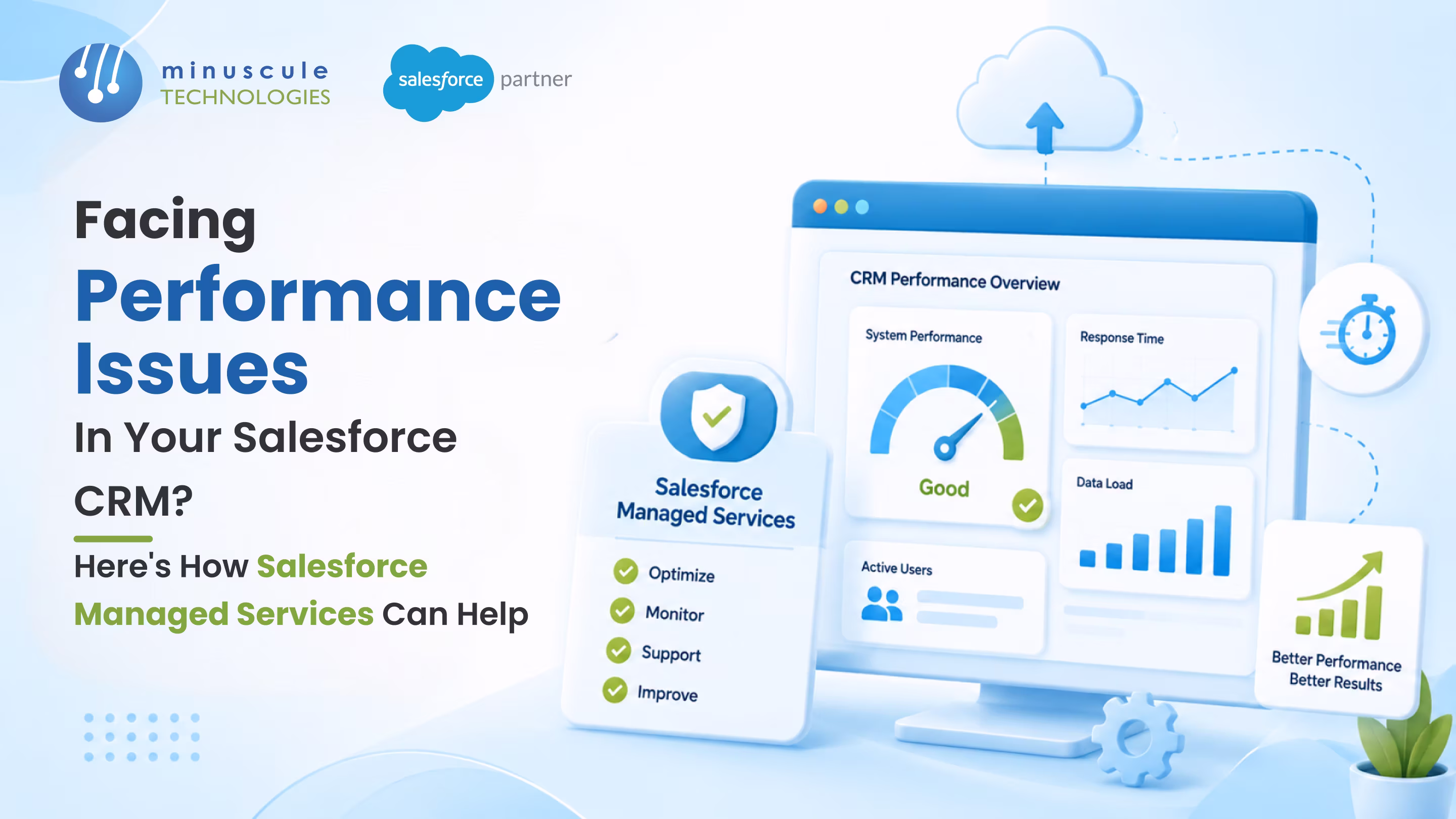 Salesforce managed services helps performance issues