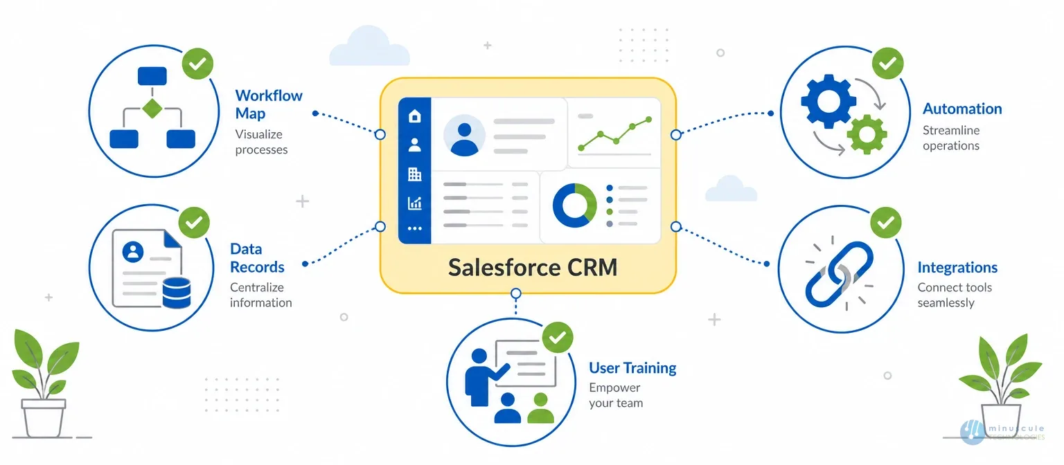 What Salesforce implementation means | Minuscule