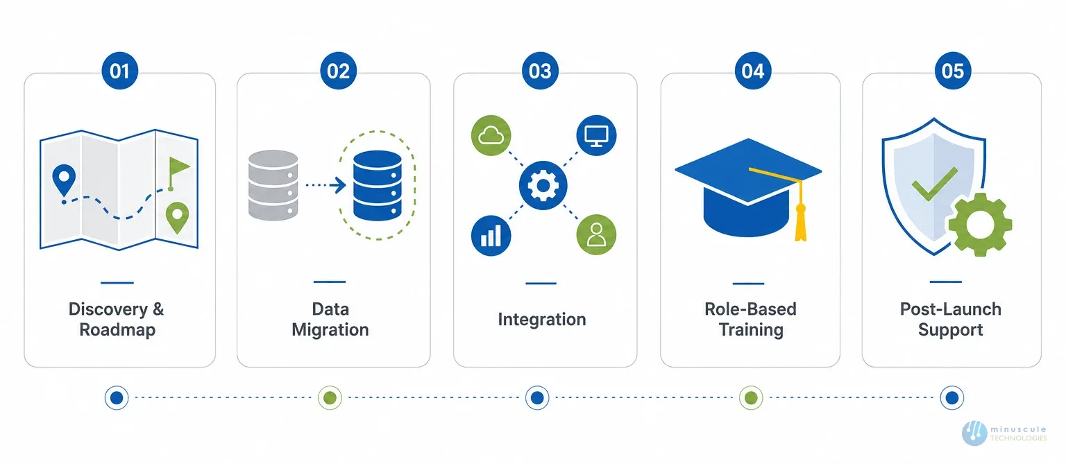 Salesforce implementation services scope | Minuscule