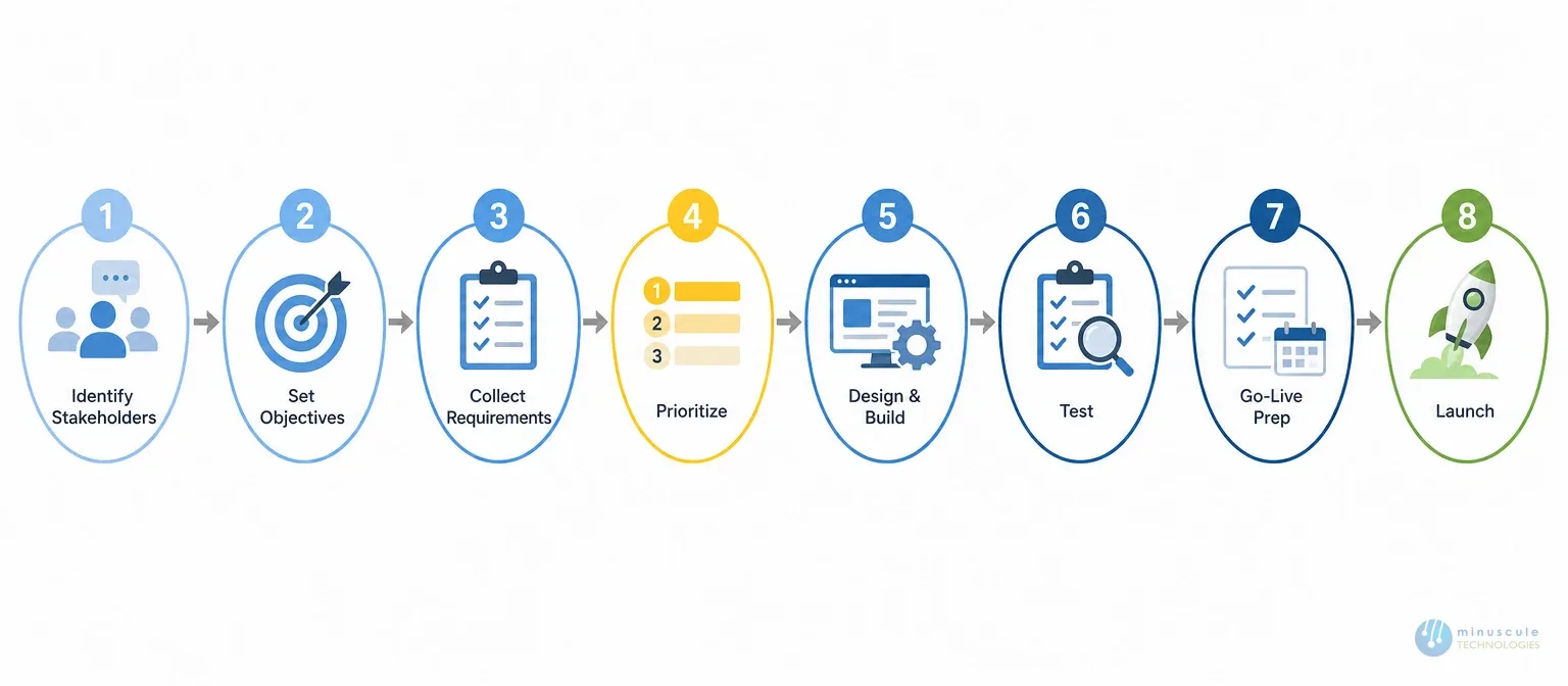 Eight steps of a Salesforce Console implementation | Minuscule
