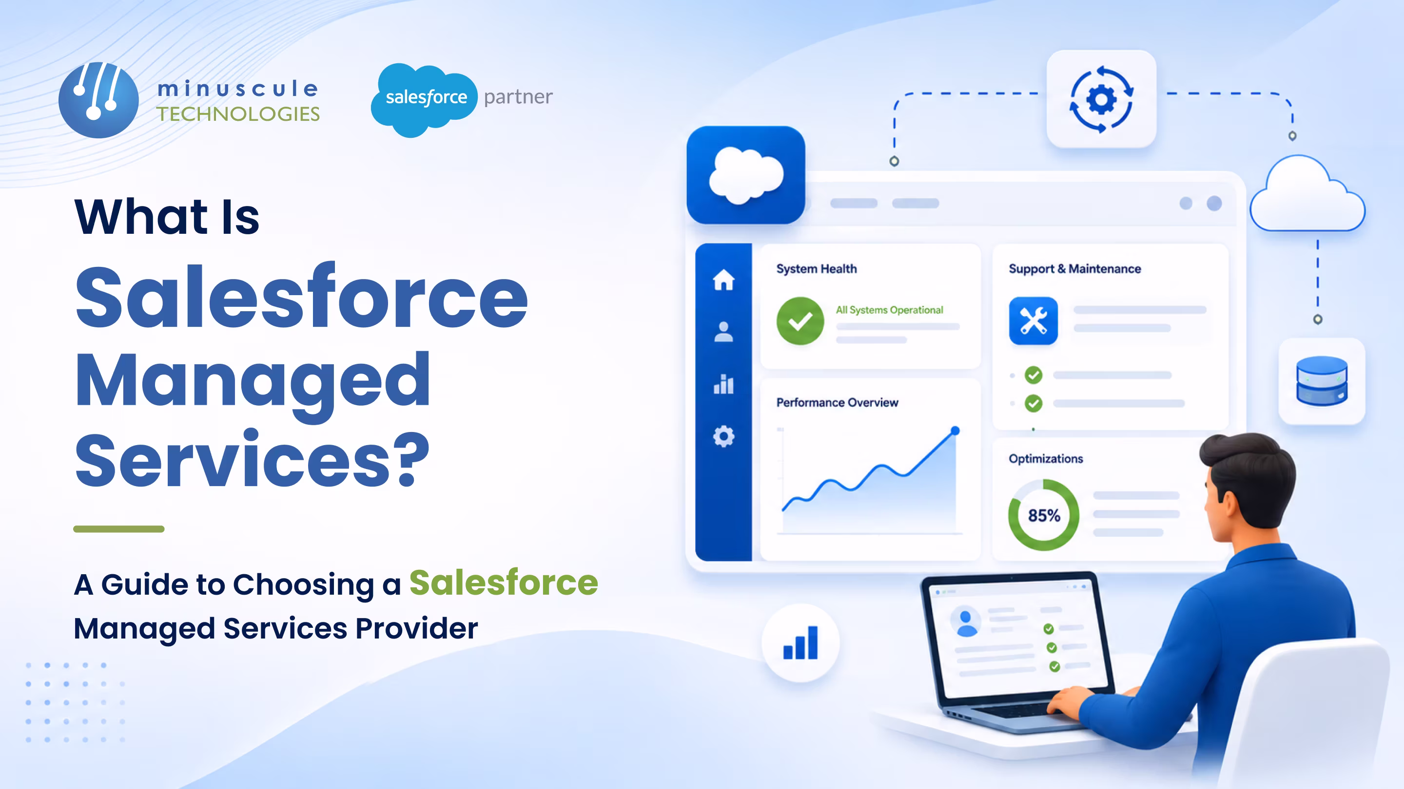 Salesforce managed services provider team supporting a company CRM org