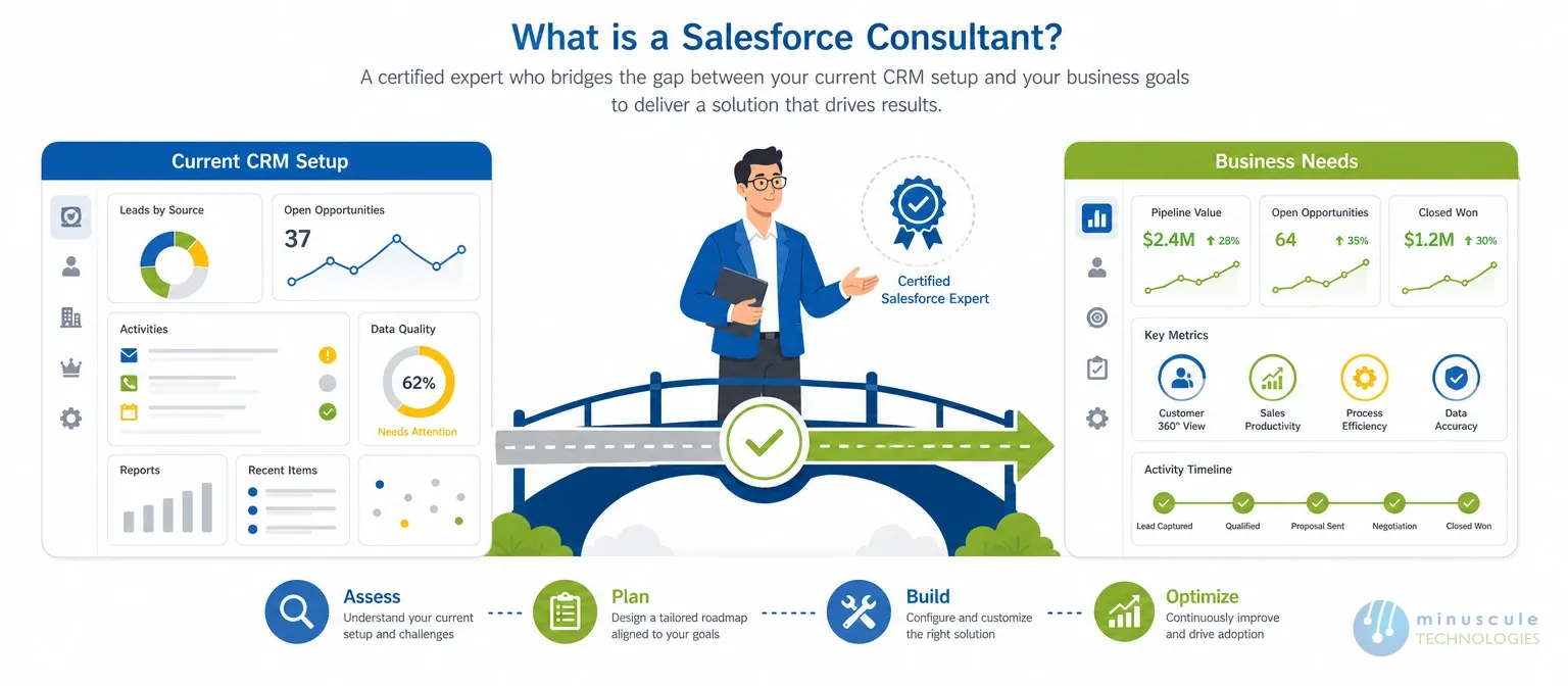 What a Salesforce consultant does | Minuscule
