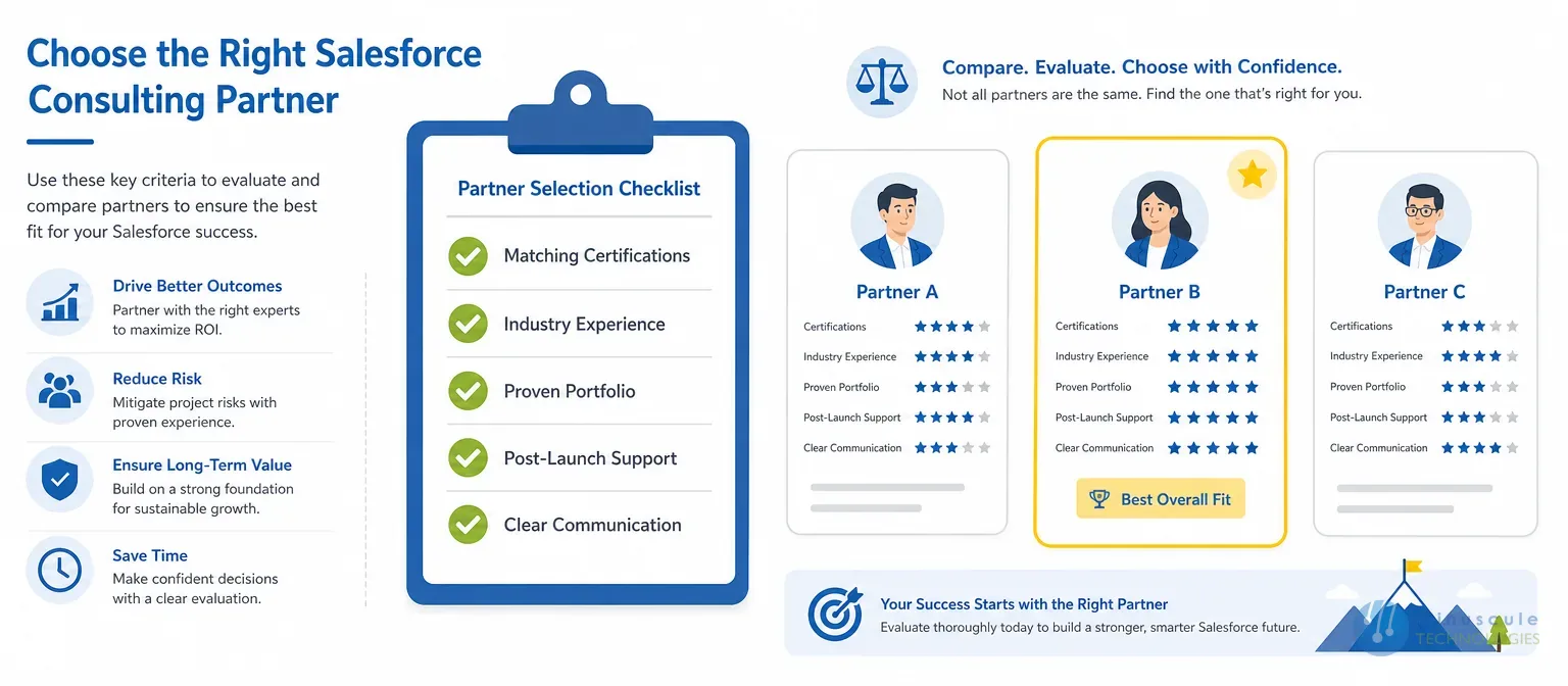 How to choose the right Salesforce consulting partner | Minuscule