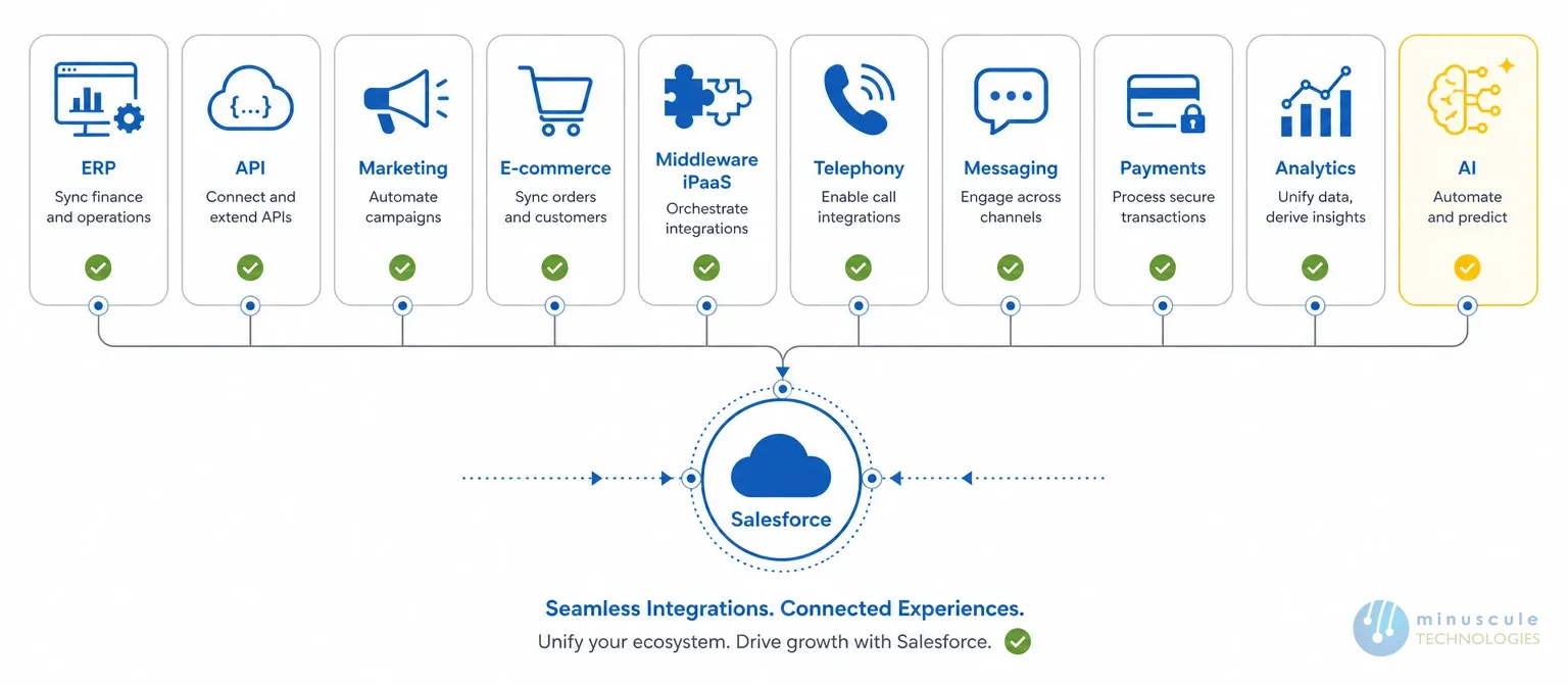 Top Salesforce integration services overview | Minuscule