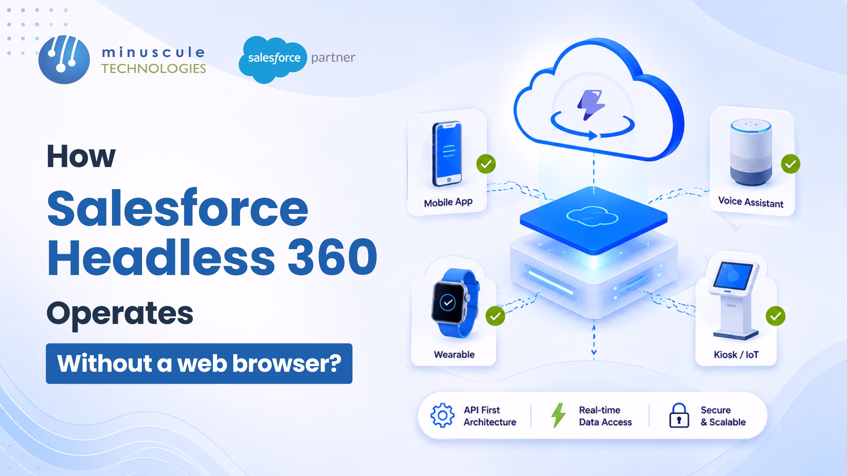 Salesforce Headless 360 running without a web browser through API, MCP, and CLI