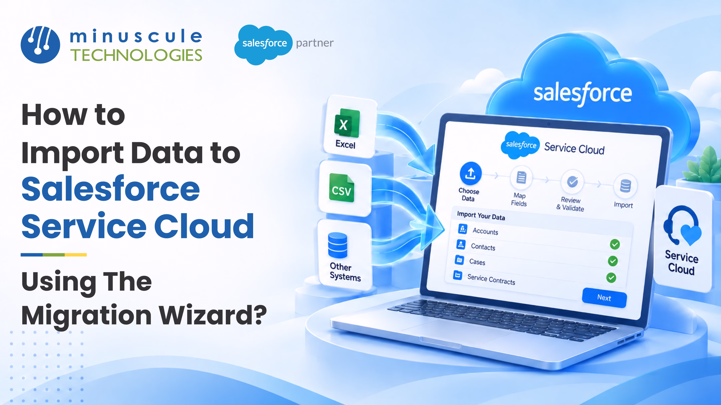 Import Data to Salesforce Service Cloud with Ease