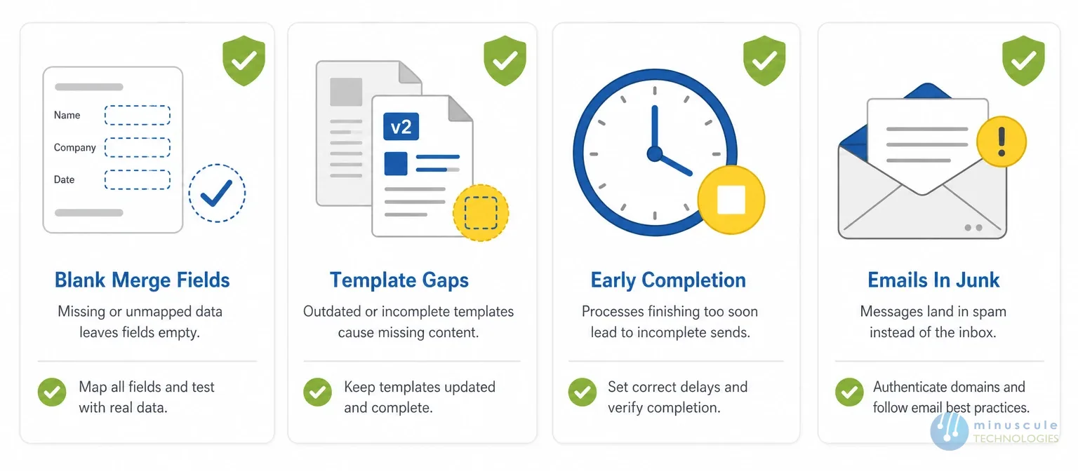 Common Salesforce DocuSign integration issues and fixes | Minuscule