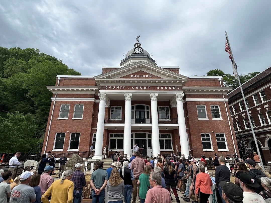 Downtown Marshall Grand Reopening, May 2025, Photo credit to Town of Marshall