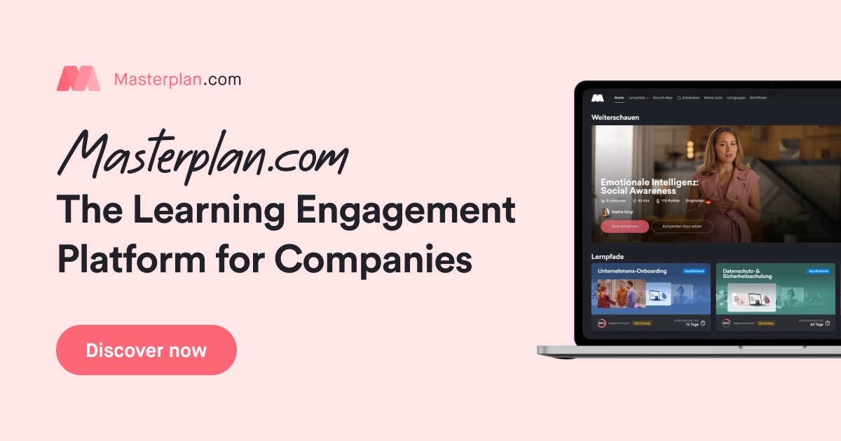 Masterplan.com | Learning Engagement Platform for Companies