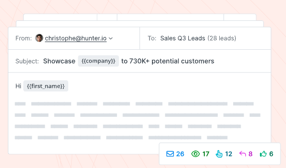 Hunter.io chrome extension
