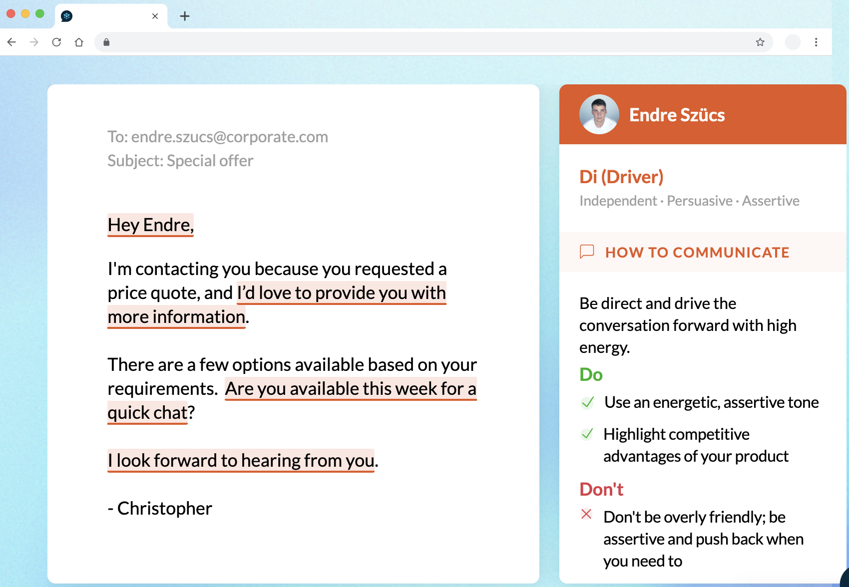 Crystal chrome extension