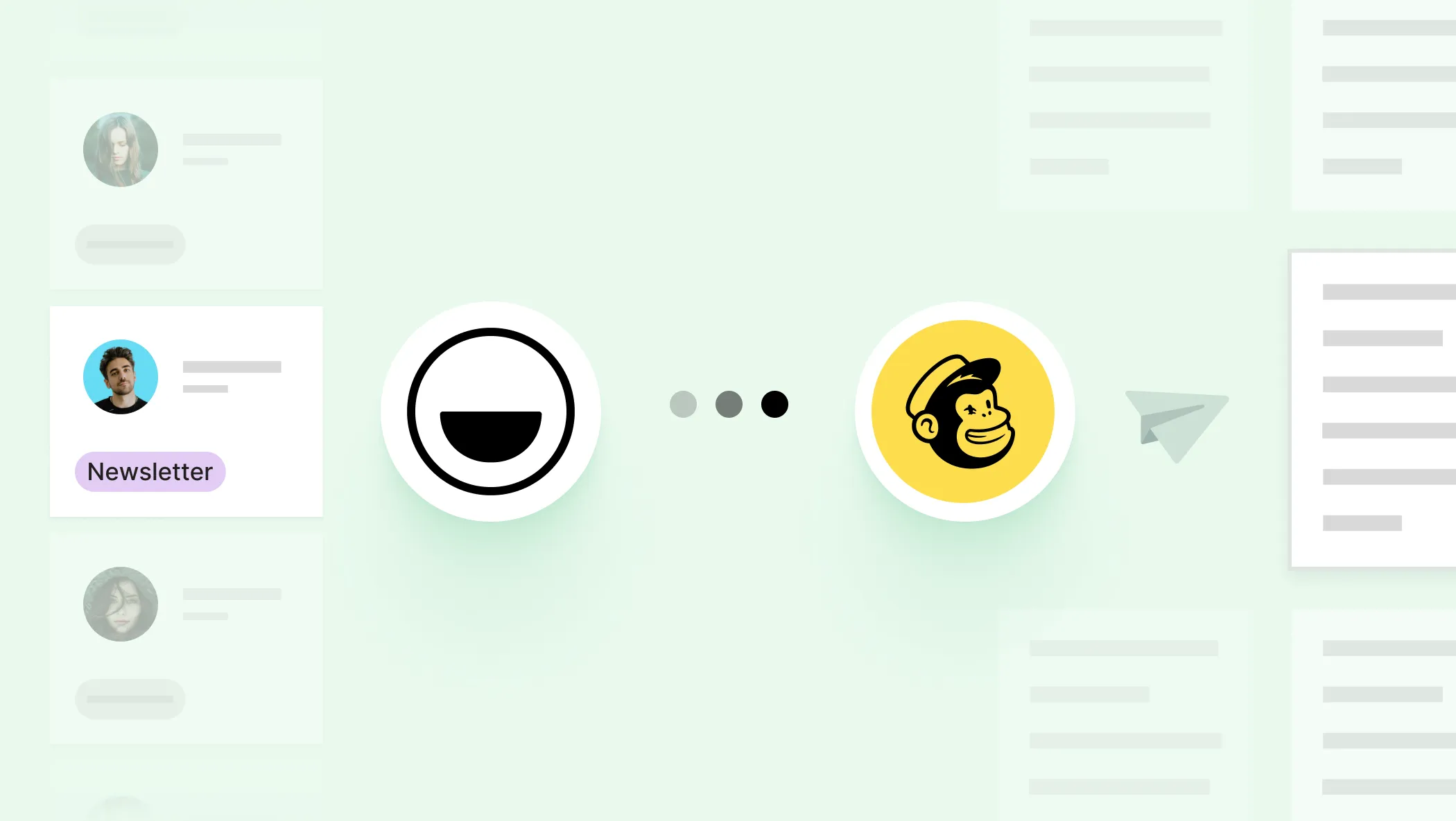 How to Send Newsletters from Mailchimp when a Contact is Updated on folk
