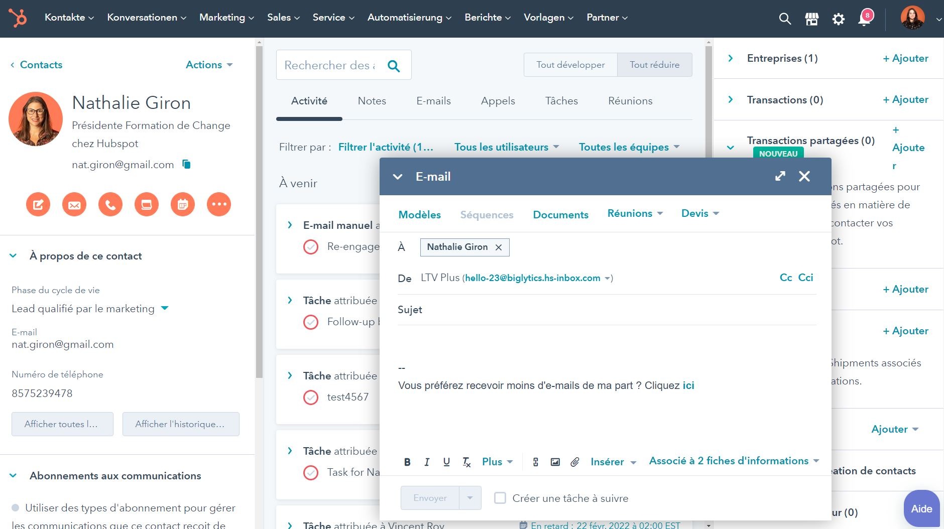 HubSpot Sales Hub : une plateforme CRM de référence