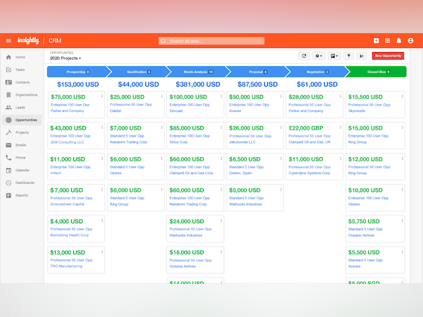 Insightly - Avis, notes, prix et abonnements - Capterra France 2023