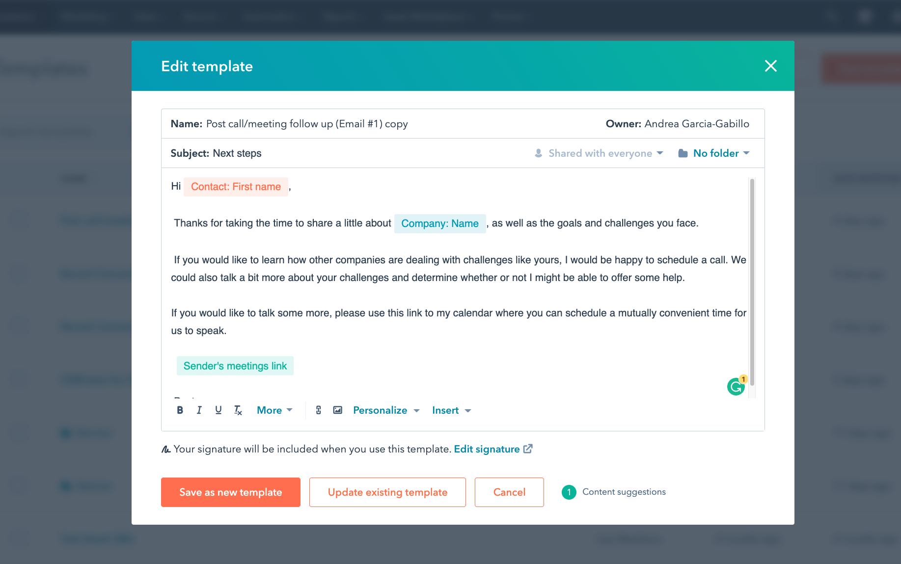 HubSpot CRM Pipeline