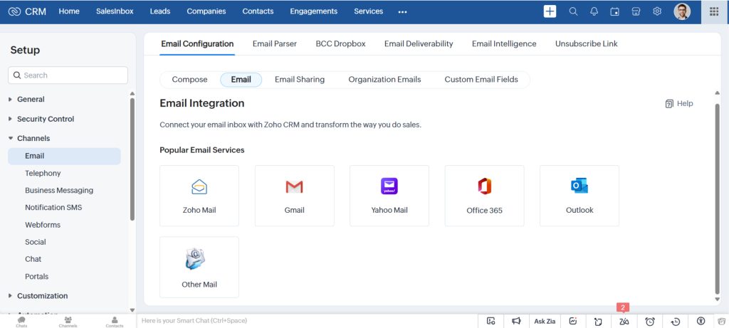 Zoho CRM CRM Pipeline