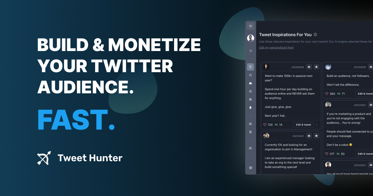 Tweet hunter