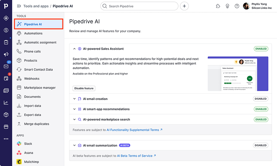 Pipedrive CRM Pipeline
