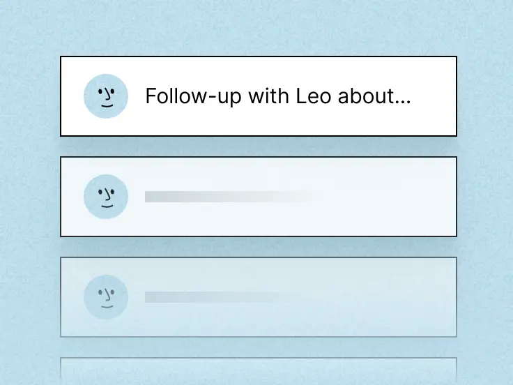follow ups with folk crm