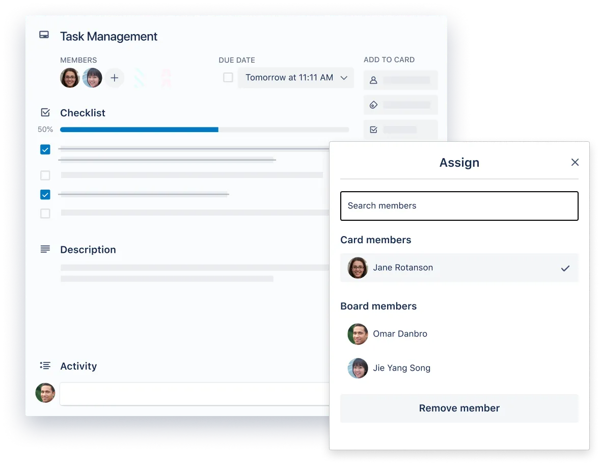 在一个共享空间中管理任务 | Trello