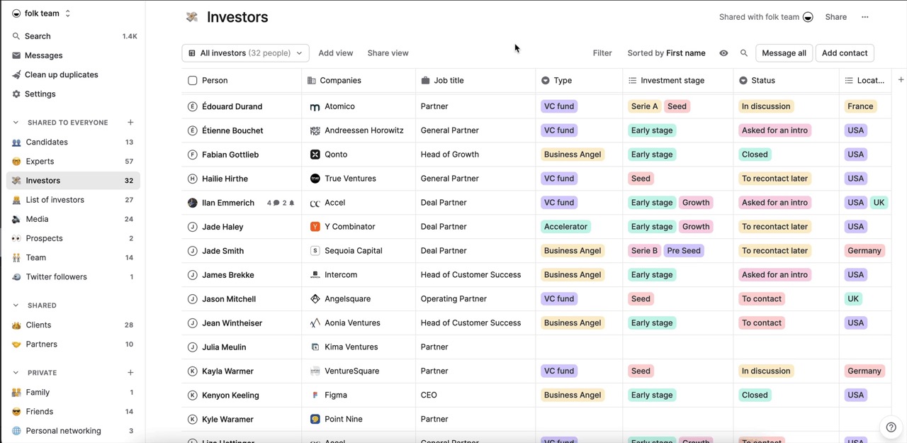 folk user experience