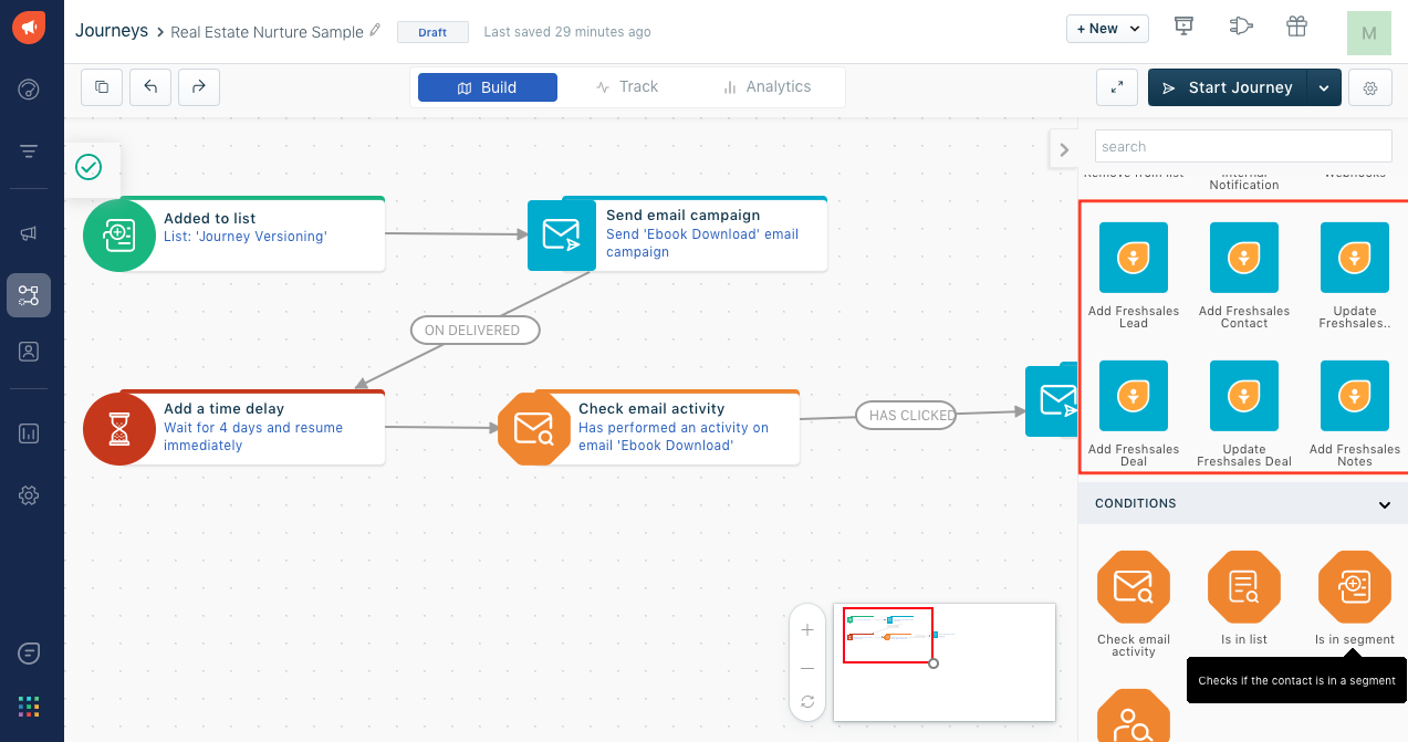 Freshsales automation