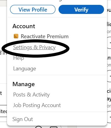 export linkedin contacts