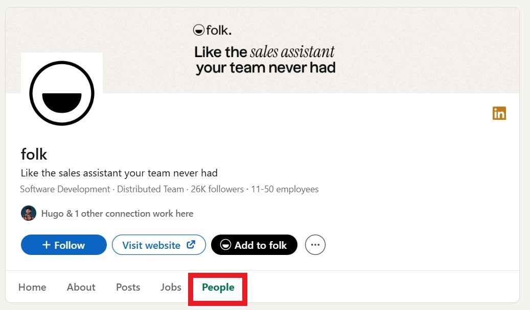 how to find employees of a company