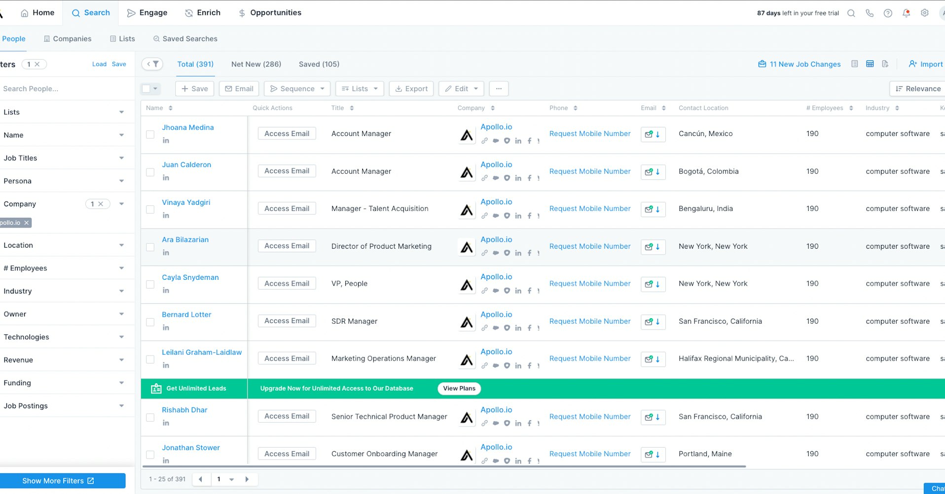 apollo enrichment tool