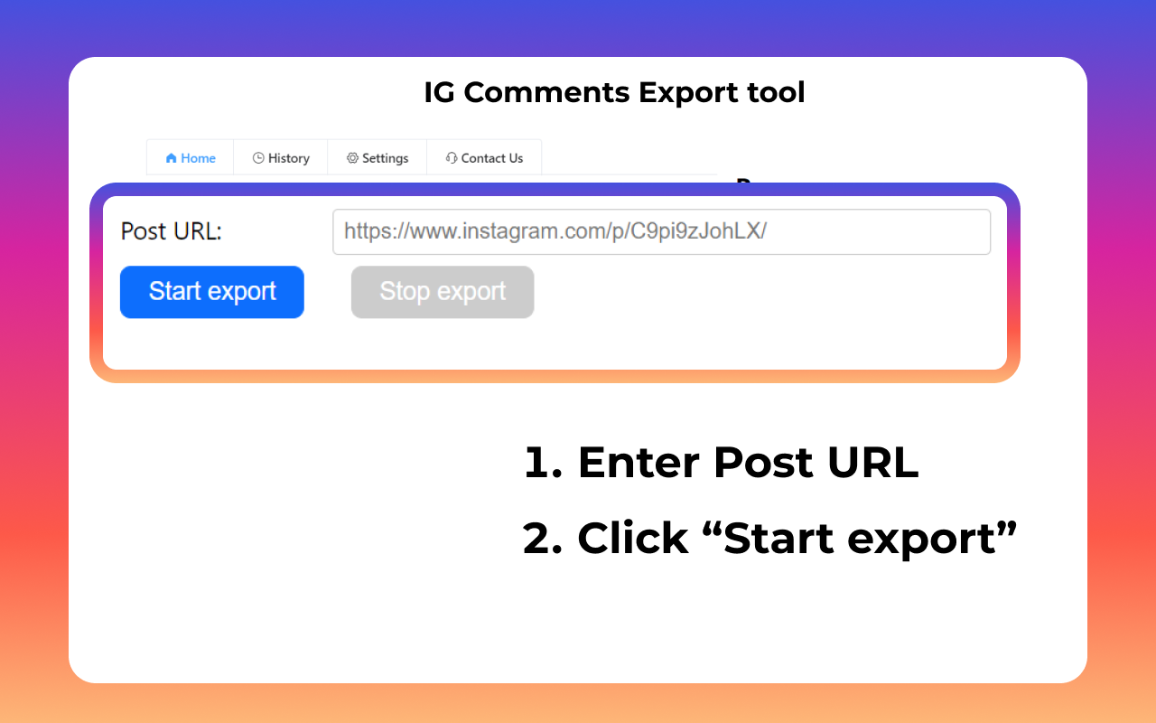 IG Exporter & Scraper