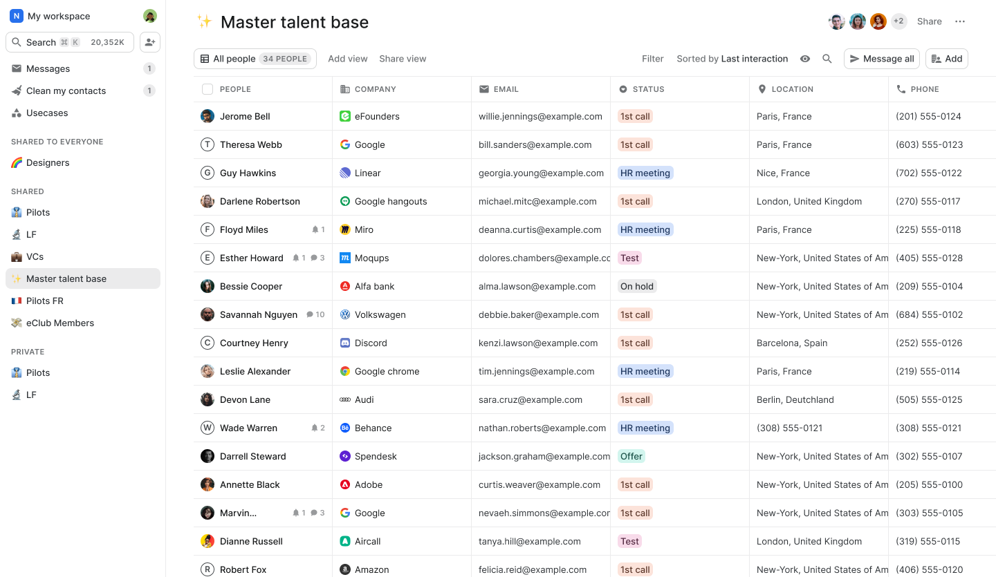 Master Marble talent pool on folk
