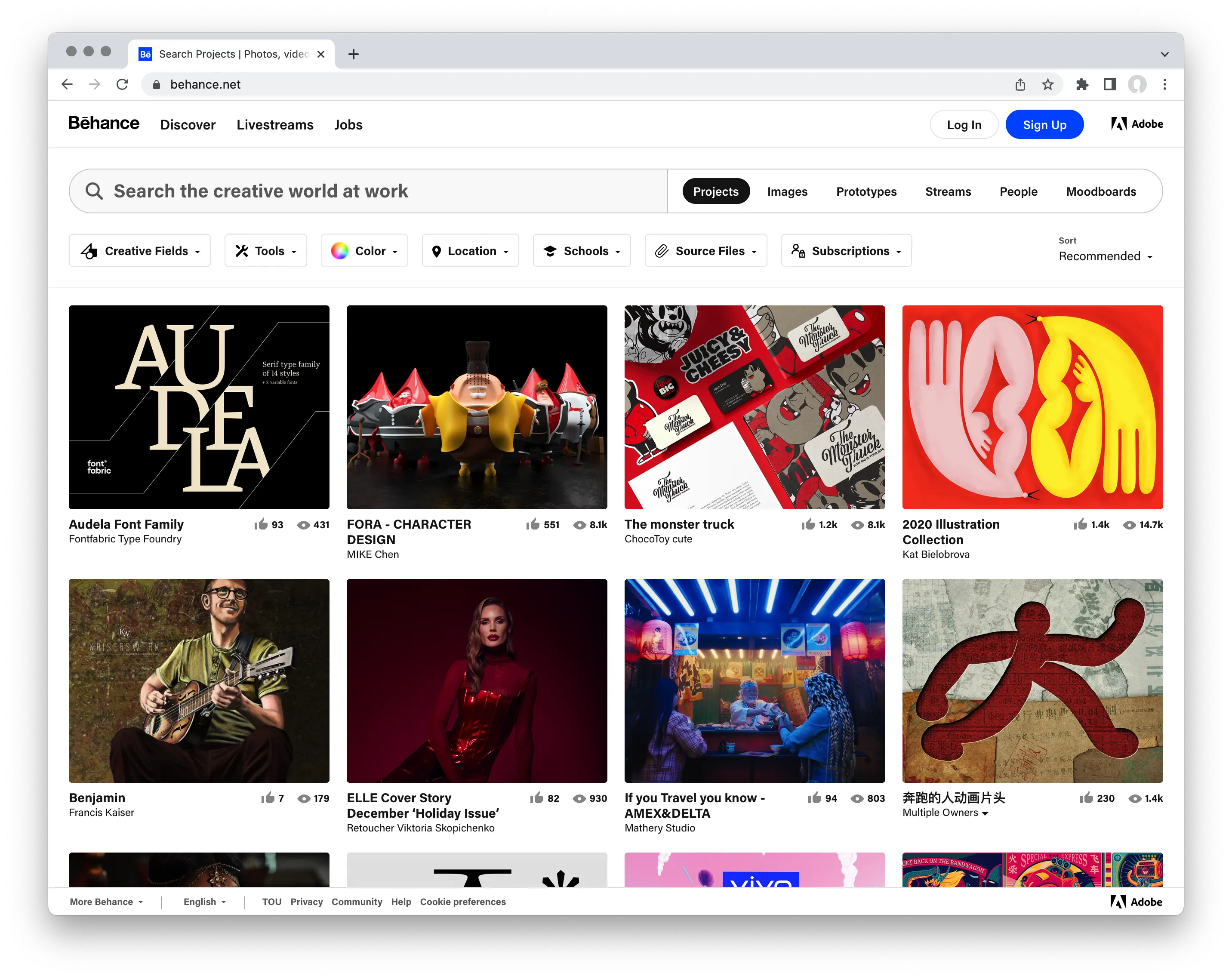 behance linkedin alternative