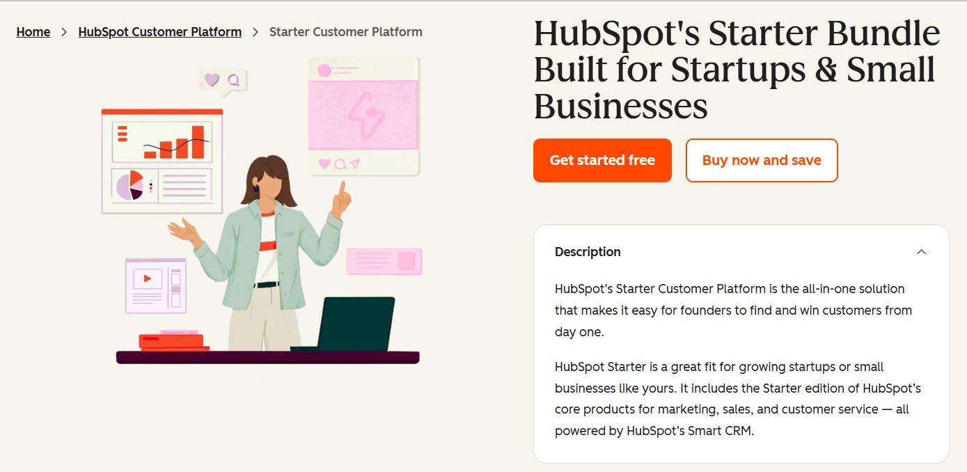 Pack de démarrage HubSpot