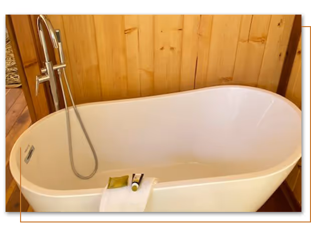 Mountain Mama glamping tent at Buffalo Ridge Camp Resort in Custer, SD