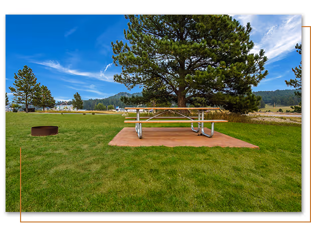 Eagle Deluxe Teepee at Buffalo Ridge Camp Resort in Custer, SD