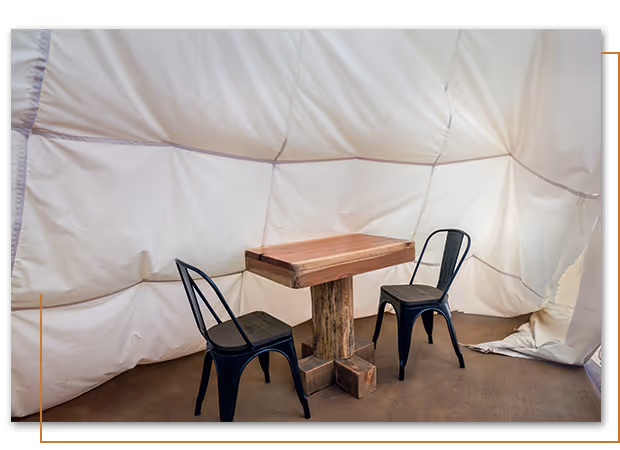 Mountain Lion Deluxe Teepee at Buffalo Ridge Camp Resort in Custer, SD