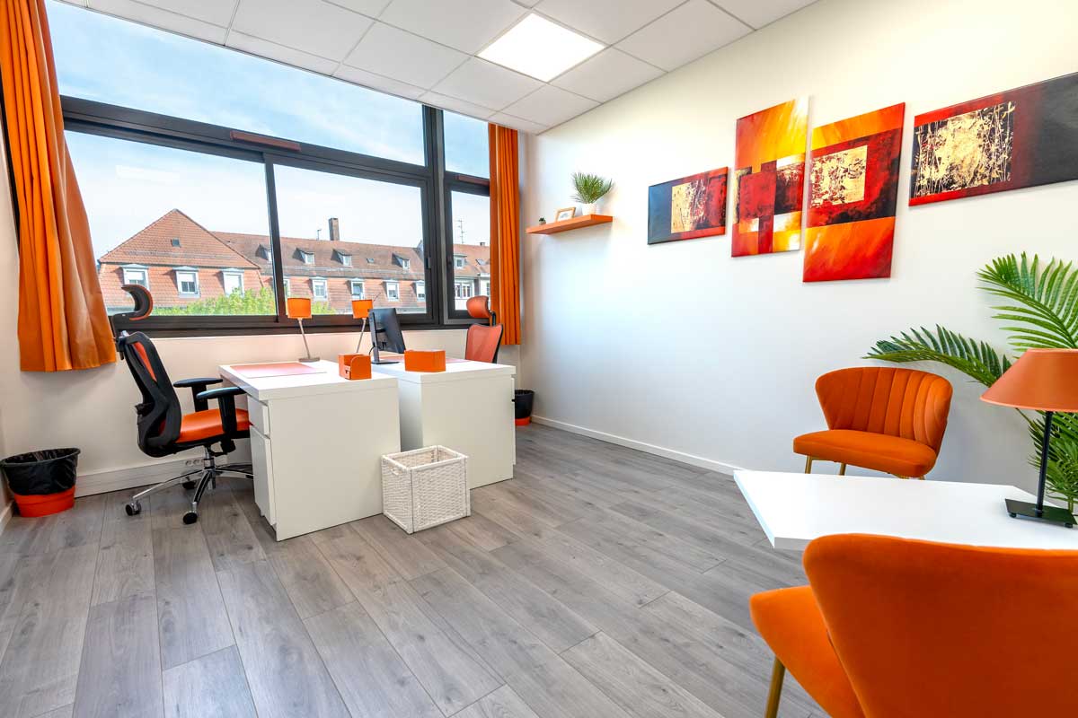 Un bureau privatif lumineux à louer à Strasbourg