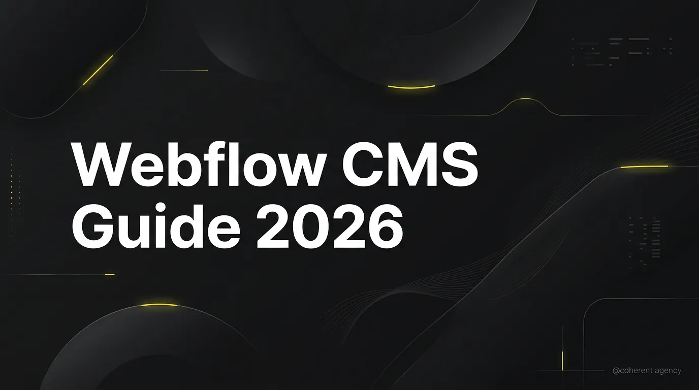 Webflow’s CMS is what separates it from static website builders. It lets you create structured content, generate dynamic pages, and give your team the ability to update the site without touching the design or code. This guide covers everything from basic setup to advanced architecture.