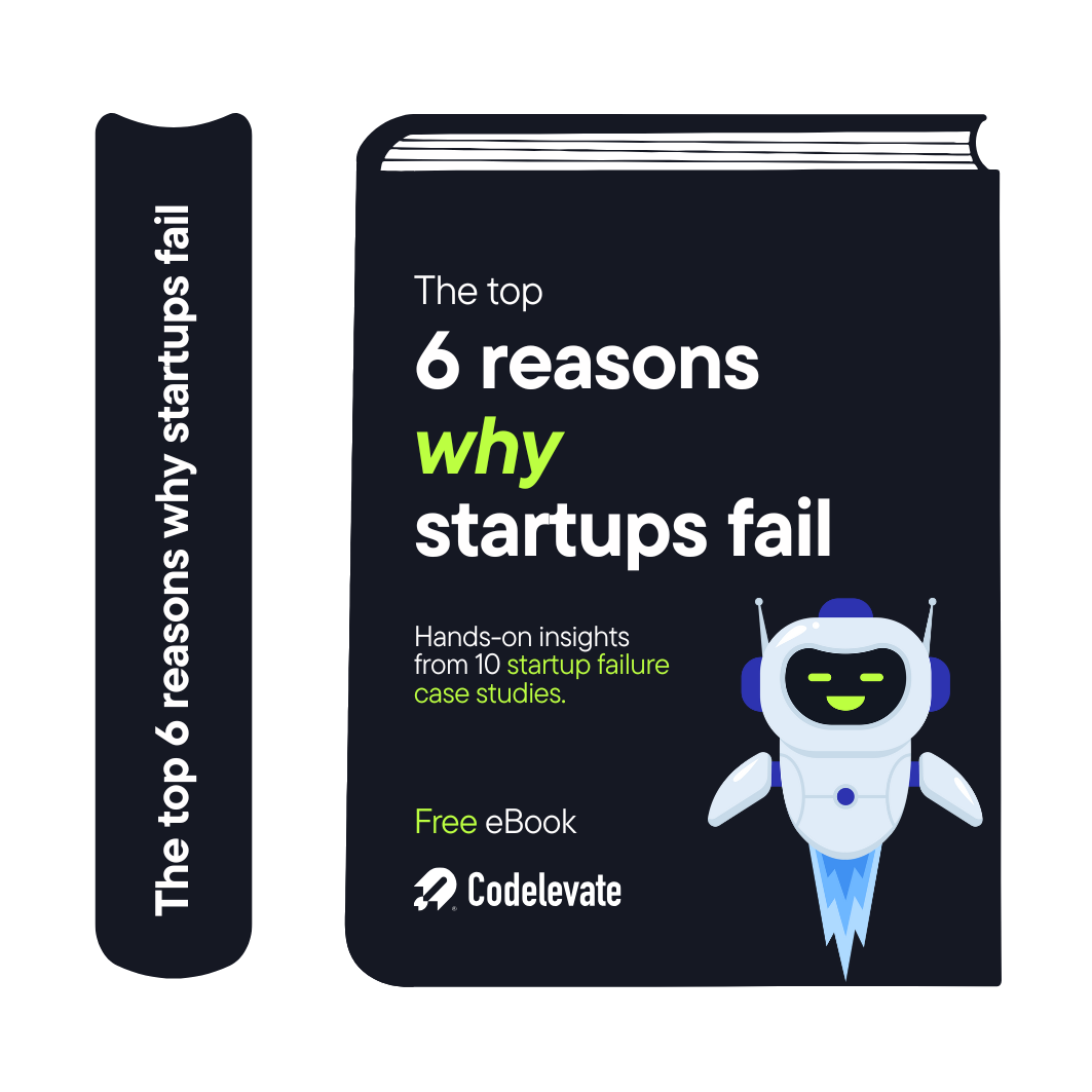 Top 6 reasons why startups fail ebook