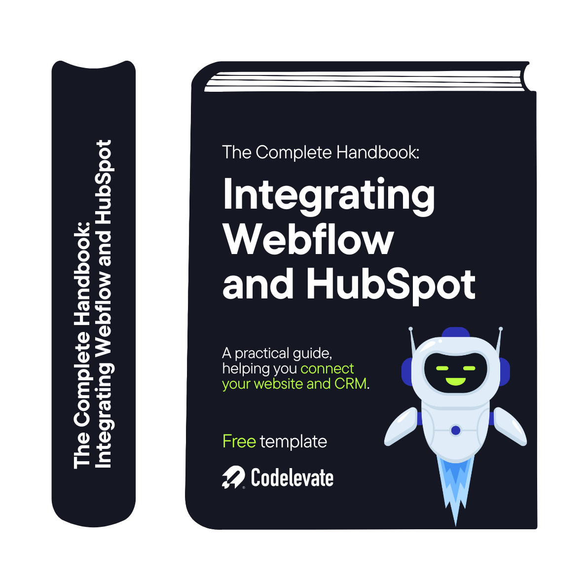 Webflow Hubspot e-book guide