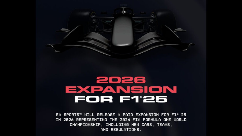 2026 expansion for F1 26