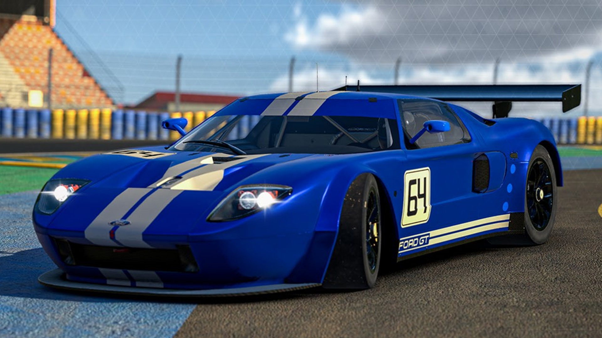 Ford GT GT2 race car used in the iRacing Portimão 1000 Special Event at Portimão.