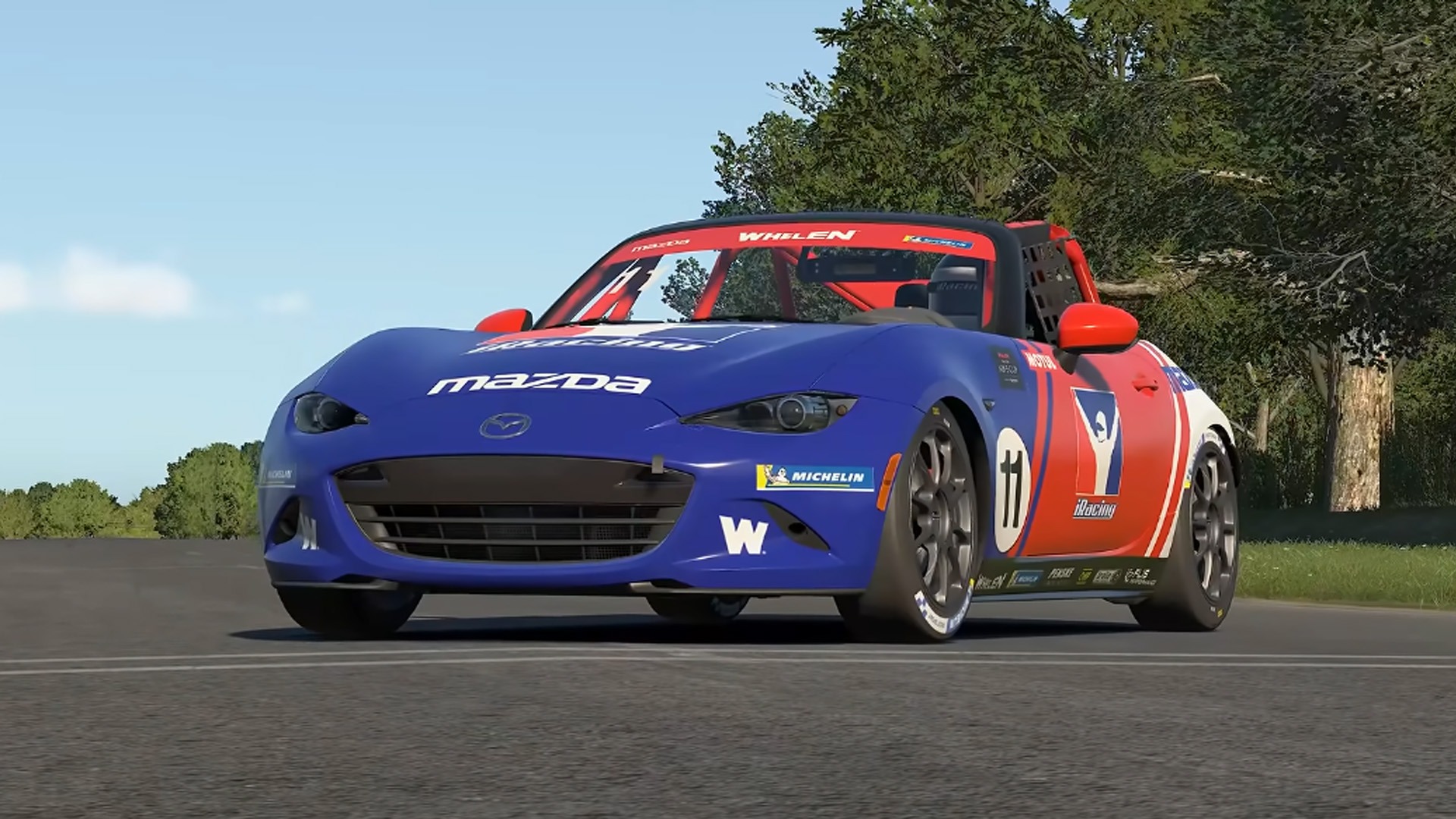 Mazda MX-5 Cup car racing in iRacing Season 4 2026