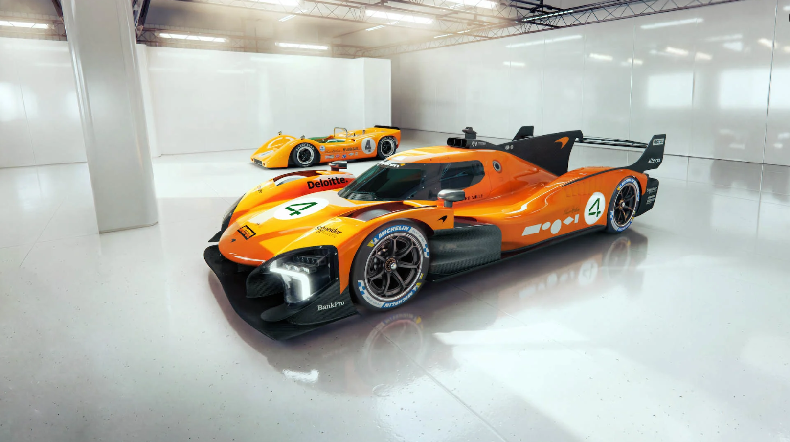 Le Mans Ultimate Hypercars racing on track